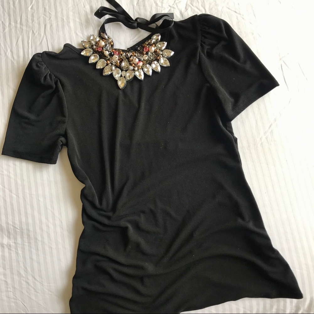 \\ Express | Black Short Sleeves Shirt